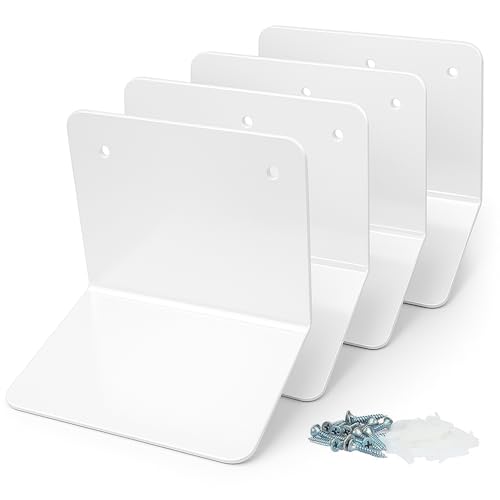 Generico Set 4 Mensole Sospese Invisibili per Libri – Librerie