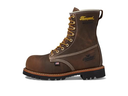 Thorogood Men's American Heritage 8" Waterproof Safety Toe Hiking Shoes/Boots4