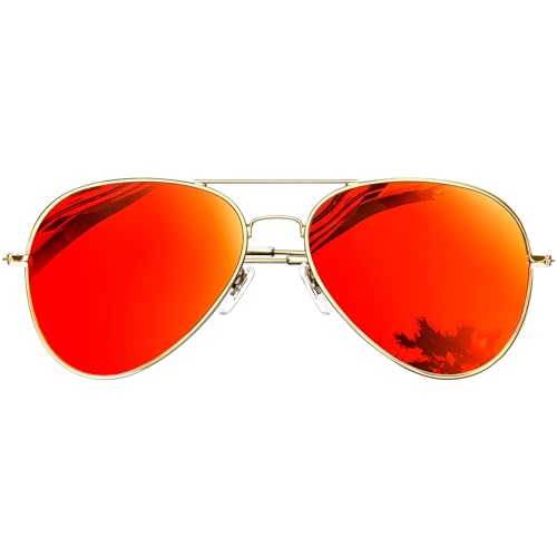 Kanastal Gafas De Sol Naranjas Rojo Mujer Y Hombre Polarizadas Naranjas Rojas Espejo Metalicas Retro Vintage Protección Uv400 - Doradas Naranjo Lentes Kanastal Gafas De Sol Naranjas Rojo Mujer Y Hombre Polarizadas Naranjas Rojas Espejo Metalicas Retro Vintage Protección Uv400 - Doradas Naranjo Lentes