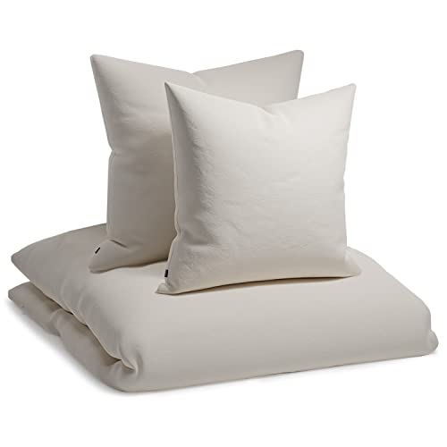 sleepwise Bettwäsche 200x200 Sommer Bettwäsche 3tlg- ÖKO-TEX, Traumhaft Weich, Atmungsaktiv… – Ansicht 1