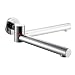 Produktbild Wanneneinlauf 1/2 Zoll Badewanneneinlauf 180° Schwenkbarer Wannenarmatur Messing Wandmontage Wanneneinlauf Badewanne, 240 mm Einlauf Zulauf, Chrome Finish, Einzelloch