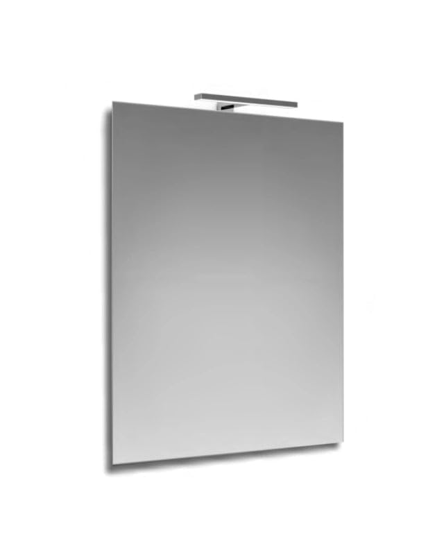 Specchio 110x70 reversibile con lampada slim