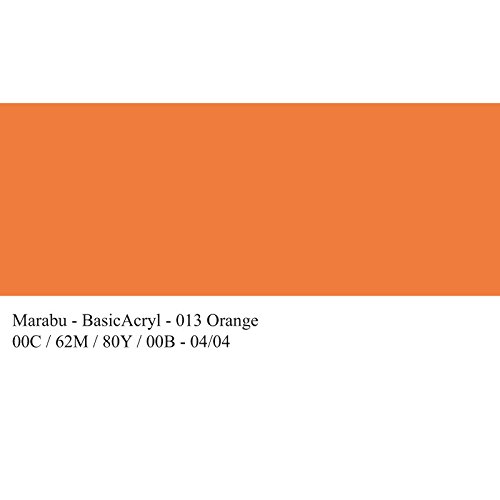 Preisvergleich Produktbild Marabu Acrylfarbe "BasicAcryl", orange, 80 ml