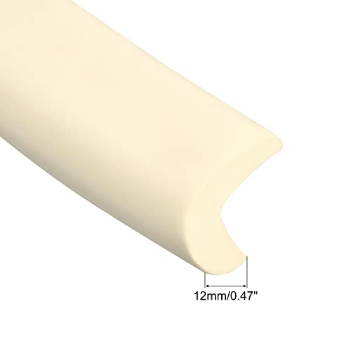 Image of uxcell Corner Guards Edge Protectors 16.4ft(5M), Foam Safety Bumper L Shape for Furniture Corner Table Edge Guard, Beige