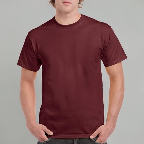 Image of Gildan Adult Heavy Cotton T-Shirt, Style G5000, Multipack
