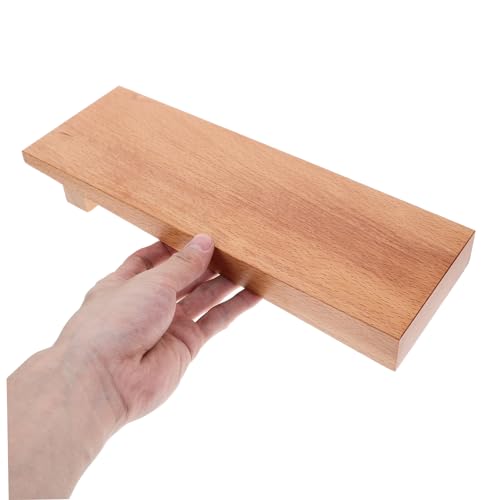 Plato de sushi de madera beige para servir sashimi miniatura 5