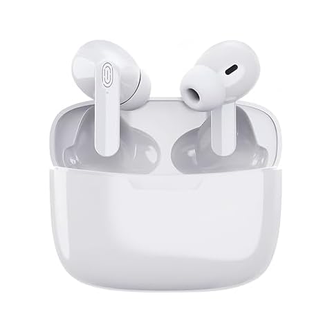 Language Translator Earbuds, Supports 114 Languages Online Translation Real Time, Voice Language Translator with Bluetooth and APP, Simultaneous Translation(White) Cover