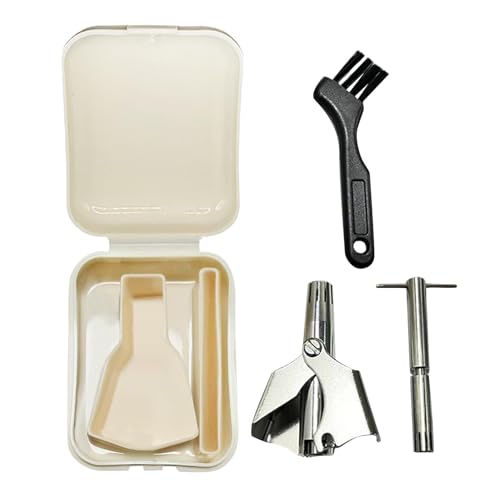 Cortapelos de nariz para hombre, para hombre, lavable, mecánico, unisex, depilación segura, fácil de guardar