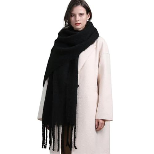YRUIIA Sciarpa Donna Sciarpa Lunga Lunga Addensata...