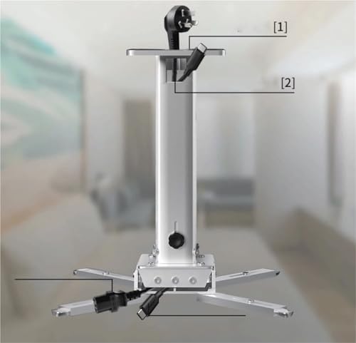 Soportes para proyector colgantes ideales para aulas y oficinas 3