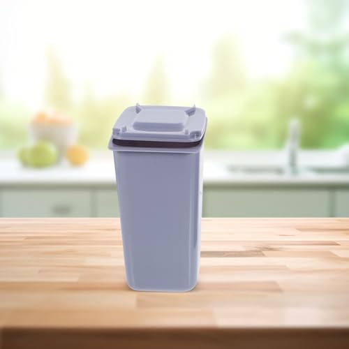 Mini canecas de basura multifuncionales 4 piezas miniatura 7