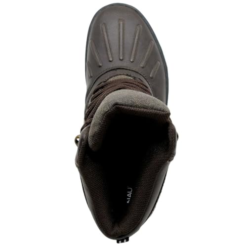 Nautica Mens Weather-Resistant Snow, Insulated Duck Boot - Lace-Up Ankle Boots New Bedford(Wide/Medium Width)4
