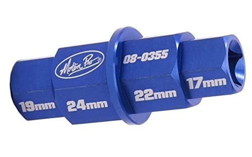 Motion Pro 08-0355 T6 Superlight Hex Axle Tool 17,19,22,24 Mm #TOP2