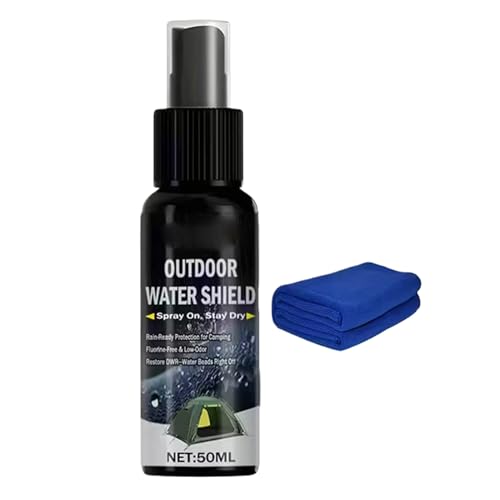 Spray Impermeabilizzante Per - 50 Ml, Agente Di Rivestimento Impermeabile, Protettore Antipioggia Per Esterni | Spray Idrorepellente Per Scarpe, Stivali, Scarpe Da Ginnastica, Tende, Mobili In
