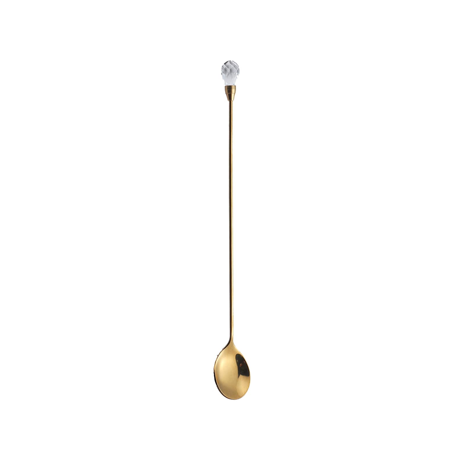 Yhplxyuus Dessert Spoons 430Stainless Steel Stirring Spoons Serving Utensils Coffee Spoon Suitable for Dessert Beverages Dining Utensils
