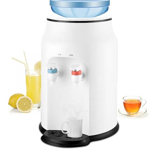 Opiniones y reviews de Despachador de Agua Fria , tabla con los diez mejores. 46 Dispensador de Agua, Compacto Despachador de Agua Potable 2 llaves Fría y Caliente con Interruptor de Refrigeración y Calefacción, Chasis de Adsorción para Botellas de Agua 20L...