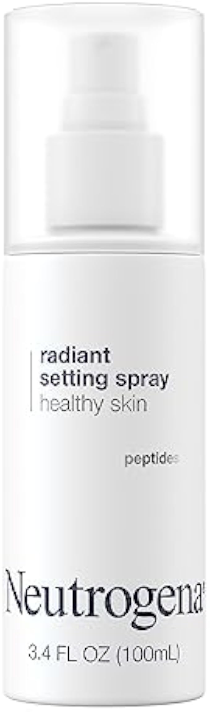 Neutrogena Radiant Makeup Setting Spray, Long-Lasting & Weightless Face Setting Mist for Healthy Looking, Glowing Skin, 3.4 Fl Oz