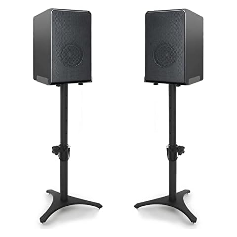 BQKOZFIN Adjustable Height Speaker Stands Cover