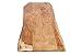 Produktbild SAM Tischplatte 120x40 cm Curtis, Holzplatte Akazienholz massiv + naturfarben + lackiert, Baumkanten-Platte für Heimwerker, Arbeitsplatten, Tische & Fensterbretter, FSC® 100% Zertifiziert