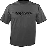 carcass heartwork guitar tone classic style mcjw Carcass \'Logo\' Charcoal T - Reek of Putrefaction Heartwork Necroticism Dark Grey S