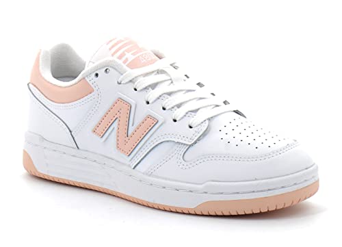 New Balance Baskets 480 Femme Blanches ET Roses