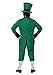 St. Patrick's Day Adult Leprechaun Costume for Men, Costume with Tailcoat Jacket, Vest, Pants, and Hat X-Large