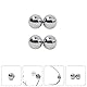 EXCEART 4 Stücke Magnetische Nippelklemmen Magnetkugeln Nippelklammern Brustklammern Brustwarzenpiercing Brust Nippel Klemmen für Damen Herren Paare Liebhaber Erwachsene SM Spiele
