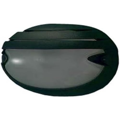 Prisma Chiv 005707 - Plafoniera da parete con griglia nera, lampada esclusa