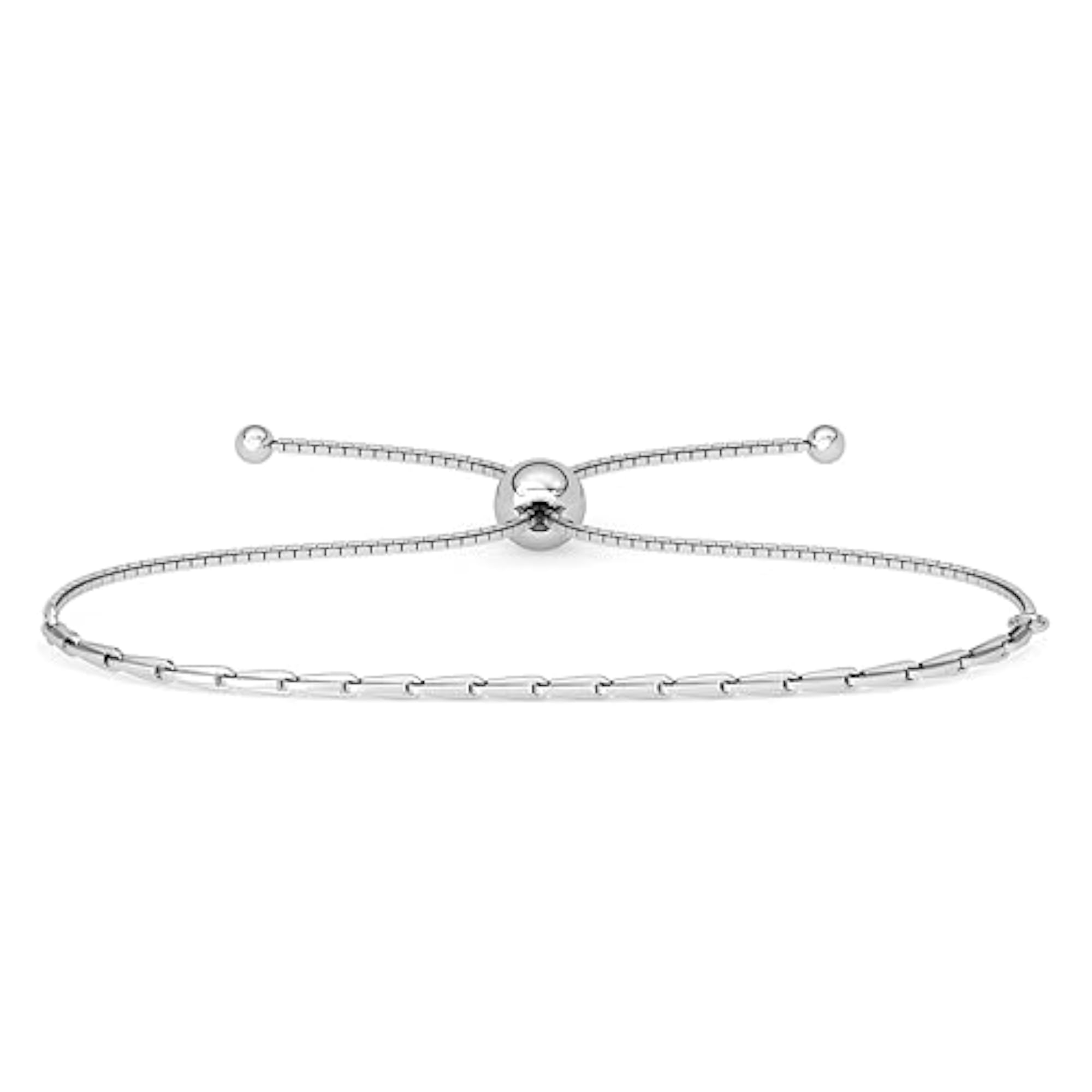 Women's 925 Silver Chimta Chain Adjustable Bracelet