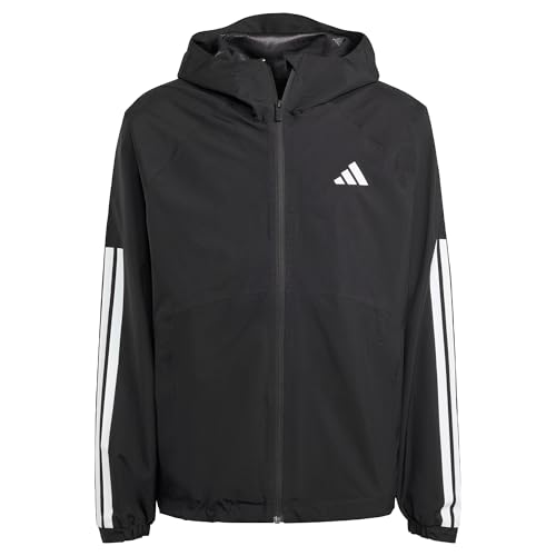 Meteo instable ? Veste adidas Essentials Climaproof 3 Stripes Hooded pour rester au sec
