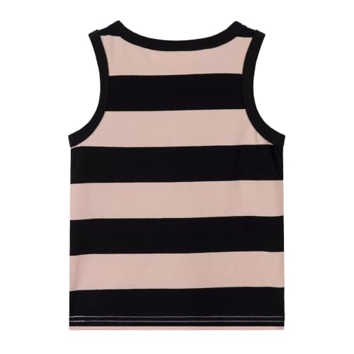 Image of Mud Kingdom Boys Girls T-Shirts Rainbow Stripe Cotton Unisex Top