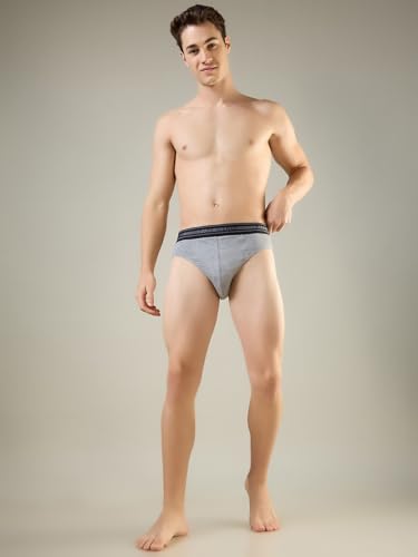 Image of Park Avenue Men Regular Fit Solid Pattern Pure Cotton Brief