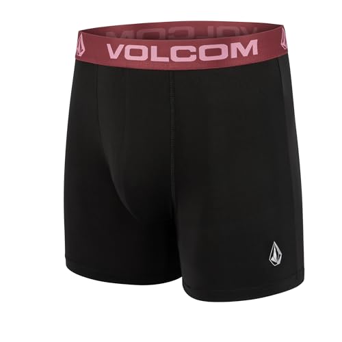 Volcom Mens Boxer Briefs 3 Pack Poly Spandex Performance Boxer Briefs Underwear