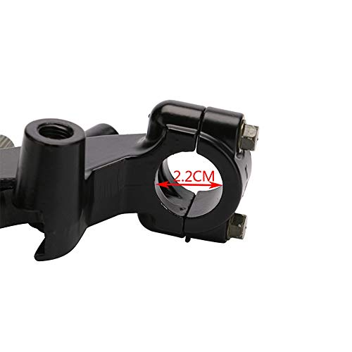 Cilindro mestre de motocicleta KKmoon, alavanca de embreagem de cilindro mestre de freio de 22 mm, c