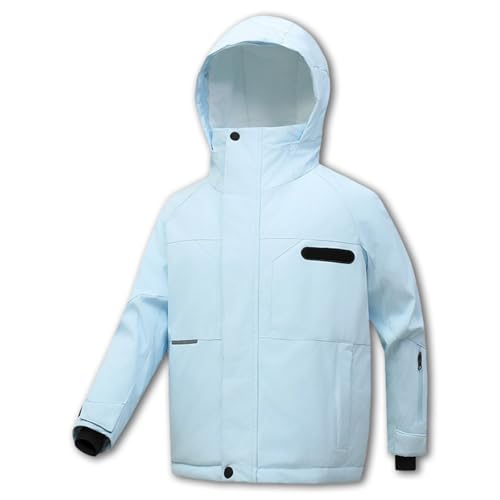 Boys Girls Winter Coat Kids Hooded Ski Jacket Puffer Fleece Lined Snow Coat Thicken Warm Down Jacket Windproof Outwear2