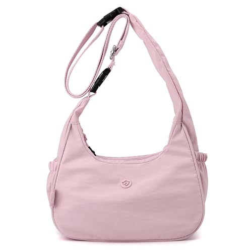 Image of JANKS Large Crossbody Bag for Women Fabric Nylon Casual Commuter Trendy Fashion Hobo Shoulder Ladies Travel Handbag