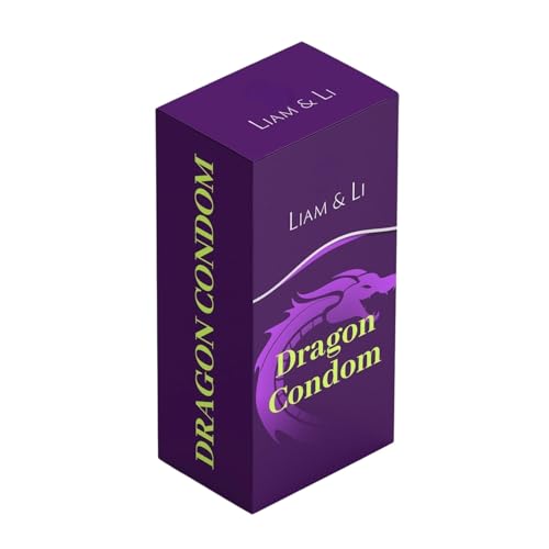 Image of LIAM & LI Dragon Condom 8-Inch - Regal Design, Smooth Texture, and Elevated Experience