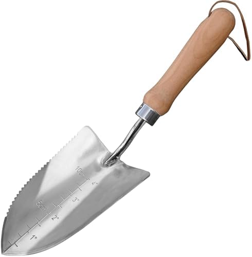 GREBSTK 13 inch Gardening Shovels Stainless Steel Transplanter Ga...