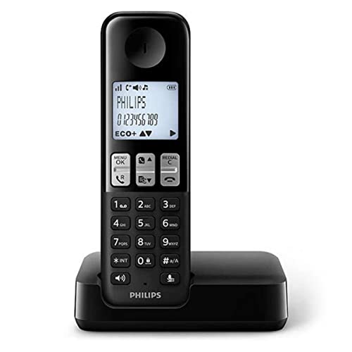 Draadloze telefoon Philips DECT Zwart (S0425080)