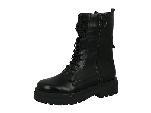 Tom Tailor Damen 4294005 Halblange Stiefel, Black, 38 EU