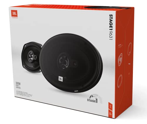 JBL Stage1 9631 Juego de Altavoces Coche de 3 vías di Harman Kardon - Altavoz ovalados 300 vatios - Echo Auto de 15 x 23 cm | 6 x 9 Pulgadas - imagen 7