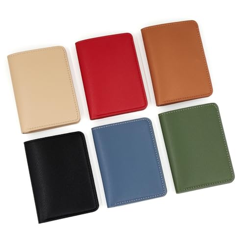 PU Short Wallet Women's ID Card Holder Multi Slot Coin Purse(Blue)3