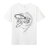 Deductive Life Steins;Gate Japan Anime T-Shirt (as1, Alpha, x_l, Regular, Regular, White)