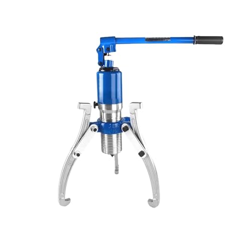 HEQIM Hydraulic Gear Puller kit, 2-jaw or 3-jaw Bearing Separator, Horizontal or Vertical Brake Drum Puller for Pulling hubs, Gears, Flanges(20T/44000LB)