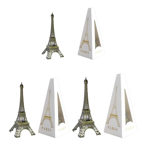 JDNFKG 3 Modèles De La Tour Eiffel, Ornements Décoratifs Créatifs, Ornements en Métal Vintage, Décoration De La Maison, Voyage De Voyage, Cadeaux...