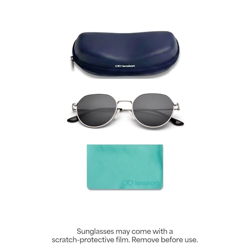 Image of Vincent Chase By Lenskart | Full Rim Round |Polarized Stylish Sunglasses | 100% UV Protected | For Men & Women