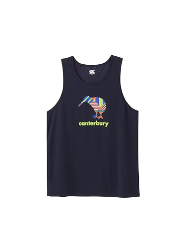 Canterbury IRFU タンクトップ ネイビー/ピンク canterbury ラグビータンクトップ Lサイズ ネイビー/ピンク