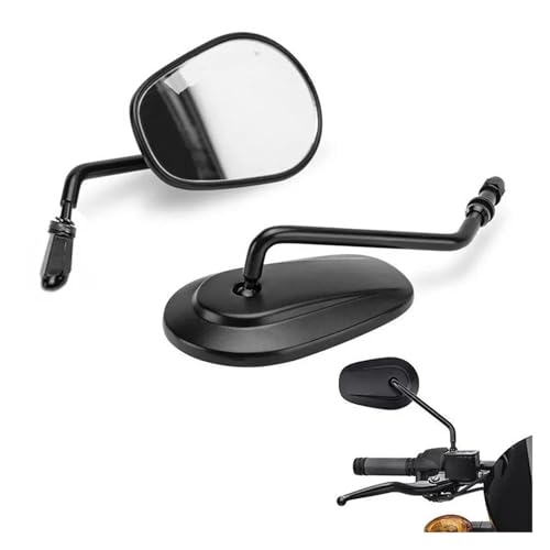 Espejo retrovisor para motocicleta Harley de gran ángulo visual para X48 6
