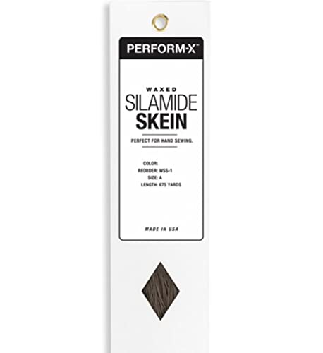 Wax Silamide Skeins - Steel Grey