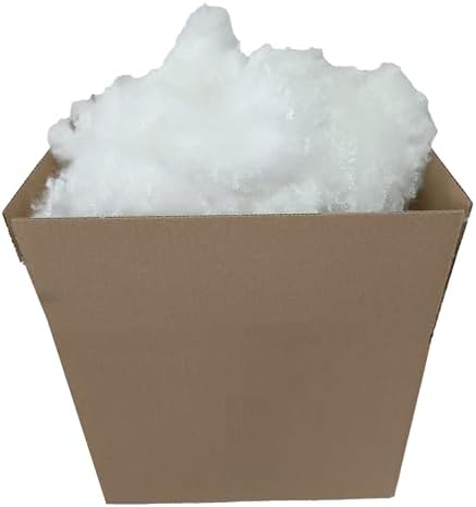 Haus und Deko Wata wypełniająca, nadaje się do prania, wypełnienie poduszki, kuleczki włókniste, wata do majsterkowania, poliester puszysty (500 g)